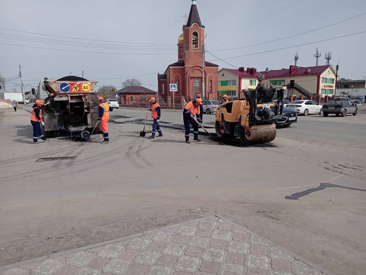 В Александров Гае дорожники приступили к ремонту — «zavolgskiestepi»,  новости Александрово-Гайского района