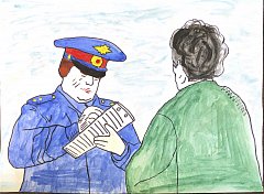 Полиция проводит конкурс детского рисунка