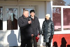 В селе Камышки открыли мемориальную доску в память о погибшем бойце СВО