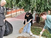 Александровогайцы  вышли на осенние субботники
