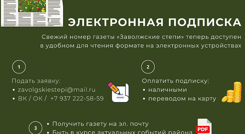 Редакция Александрово-Гайской газеты открывает электронную подписку