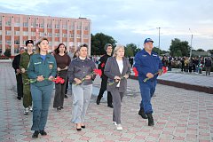 85 лет назад, ровно в 4 часа утра… Траурный митинг «Свеча памяти» в Александровом Гае