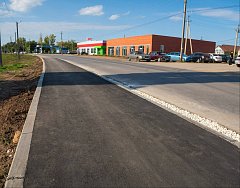 Протяжённость отремонтированных в регионе тротуаров равна расстоянию от Балакова до Хвалынска 