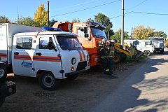 В Александрово-Гайском районе прошла Всероссийская штабная тренировка по гражданской обороне