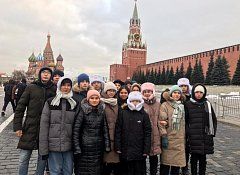 «Лучший ученический класс» побывал в Москве