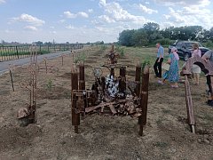 В районном парке Александров Гая будет установлен памятник