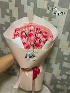 Съедобные тюльпаны от Дарьи Новокрещёновой