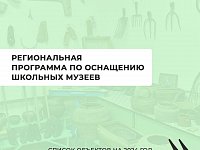 Сразу в двух школах Александрово-Гайского района будут модернизированы музеи 