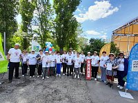 Александровогайцы поддержали Всемирный День скандинавской ходьбы