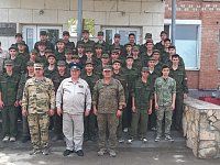 Александрово-Гайские студенты вернулись с военно-полевых сборов