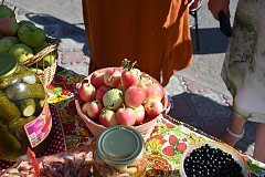 Александровогайцы отметили Яблочный Спас фестивалем