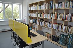 В Александрово-Гайском районе открылась первая модельная библиотека