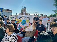 В День солидарности в борьбе с терроризмом в Александров Гае состоялся митинг