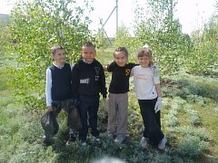 Юные камышковцы отметили Первомай добрыми делами