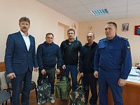 В кабинете главы Александрово-Гайского района – семьи участников СВО и будущие бойцы спецоперации