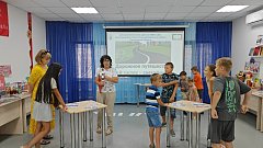 Юные александровогайцы сдали экзамен на знание правил дорожного движения