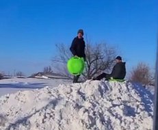 Хутор Морозов окунулся в зимнюю сказку 