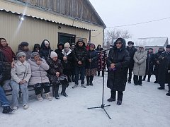 Жители села Новоалександровка почтили память Джалмурзинова Жаната