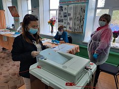 В Александров-Гае голосуют активно