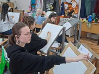 Студентка из Александрово-Гайского района завоевала серебро на региональном этапе Всероссийской олимпиады по живописи