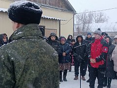 Жители села Новоалександровка почтили память Джалмурзинова Жаната