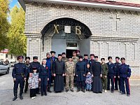 Алгайские казаки приняли участие в «Покровских шермициях»