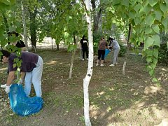 Александровогайцы  вышли на осенние субботники