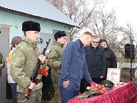 В Александров Гае простились с участником СВО Александром Шеповаловым