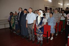 Александровогайцы отметили День флага России