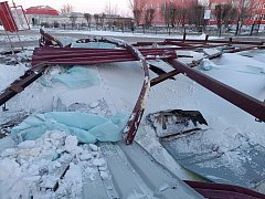 Александров Гай: последствия ураганного ветра