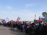 В Александров Гае состоялся митинг-концерт к 10-летию воссоединения Крыма и России 