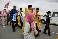 Александровогайский храм получил в дар написанные на Афоне иконы 