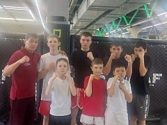 Юные кикбоксеры из Александрово Гая получили первые  спортивные разряды