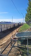 Новоалександровка обновляет спортивную площадку 