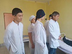 Алгайская больница принимает студентов-практикантов