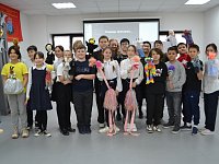 В Александрово-Гайской детской библиотеке провели театрализованный мастер-класс