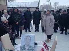 Жители села Новоалександровка почтили память Джалмурзинова Жаната