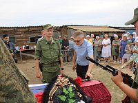 Состоялся митинг прощания с героем Жаскайратом Амангалиевым