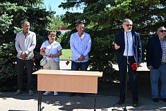 Подвиг земляка: новая мемориальная доска открыта в Камышках
