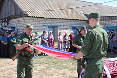 Александровогайцы простились с героем СВО Бахытовым Аргеном