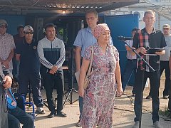 Прощальная церемония в Александров Гае: память о герое Аслане Мырзагалиеве