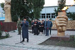 85 лет назад, ровно в 4 часа утра… Траурный митинг «Свеча памяти» в Александровом Гае