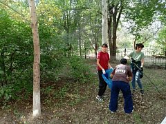 Александровогайцы  вышли на осенние субботники