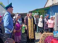 В Варфоломеевке простились с воином