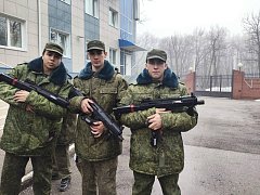 Студенты Александрово-Гайского лицея прошли военно-учебные сборы