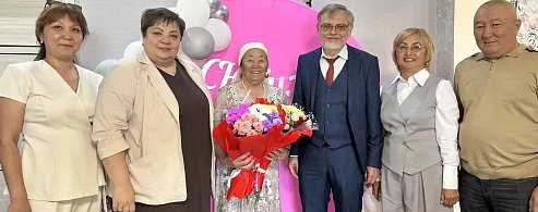 85-летний юбилей отметила мать-героиня из Новоалександровки Сабила Мухангалиева
