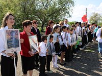 В Приузенске прошёл митинг, посвящённый Дню Победы