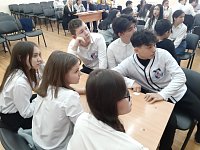Школьники района приняли участие в интеллектуальной игре