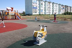 В Александров Гае завершилось строительство новой комфортной зоны