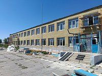 В Александров – Гае продолжается ремонт школы №2